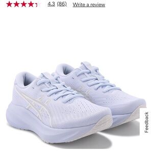 NWT ASICS Women's Gel Excite 11 Light Blue Athletic Shoes